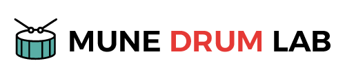 MUNE DRUM LAB ロゴ　PCメニュー用