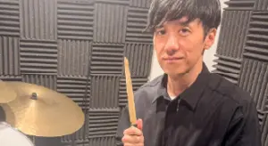 MUNE DRUM LAB、Heroセクションの画像、モバイル用