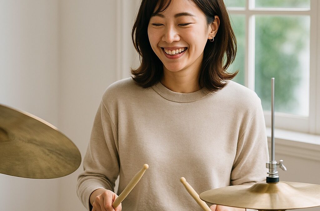 ドラムを始めたい大人の初心者へ｜今からでも遅くない理由