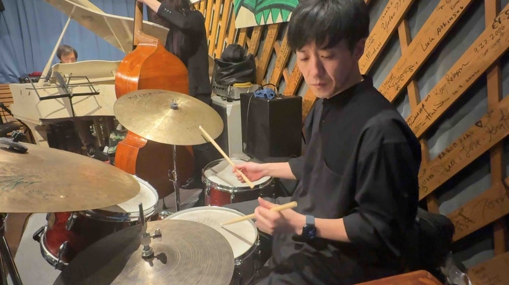 京都ルクラブジャズ ジャズセッションホスト｜シンバルの響きから感じたドラムの奥深さ