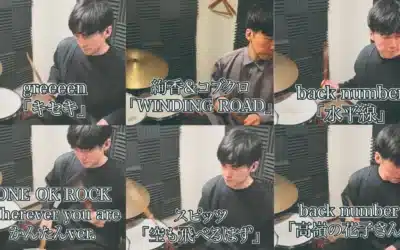 【春のドラム動画まとめ】簡単な曲から懐かしの名曲まで|初心者でも叩ける曲がたくさん